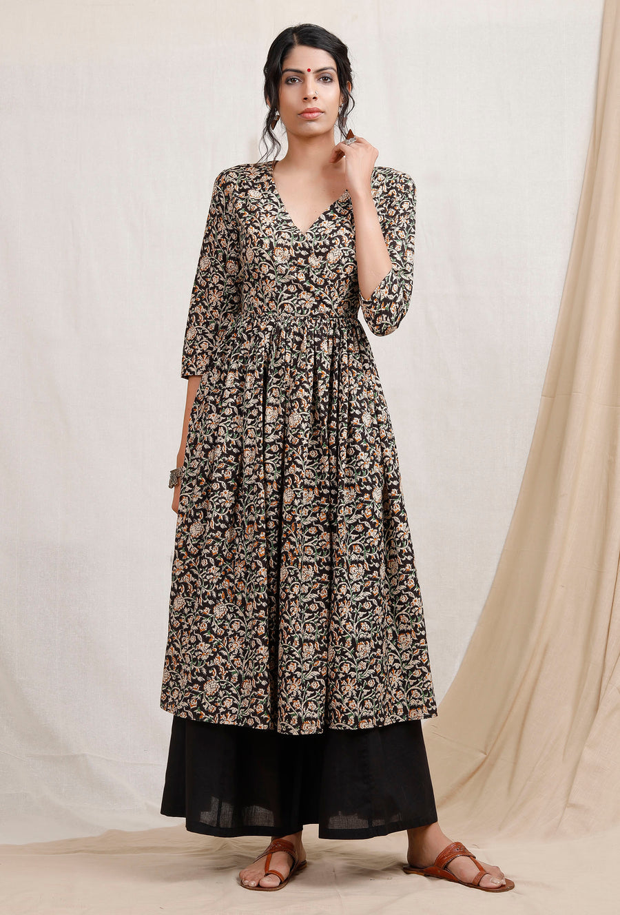 Buy Kalamkari Dresses Online - Beautiful Collection by  TJORI