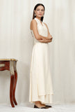 Off White Rayon Kurta