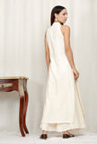 Off White Rayon Kurta