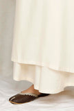 Off White Rayon Kurta
