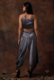 Dove Grey Slip Blouse