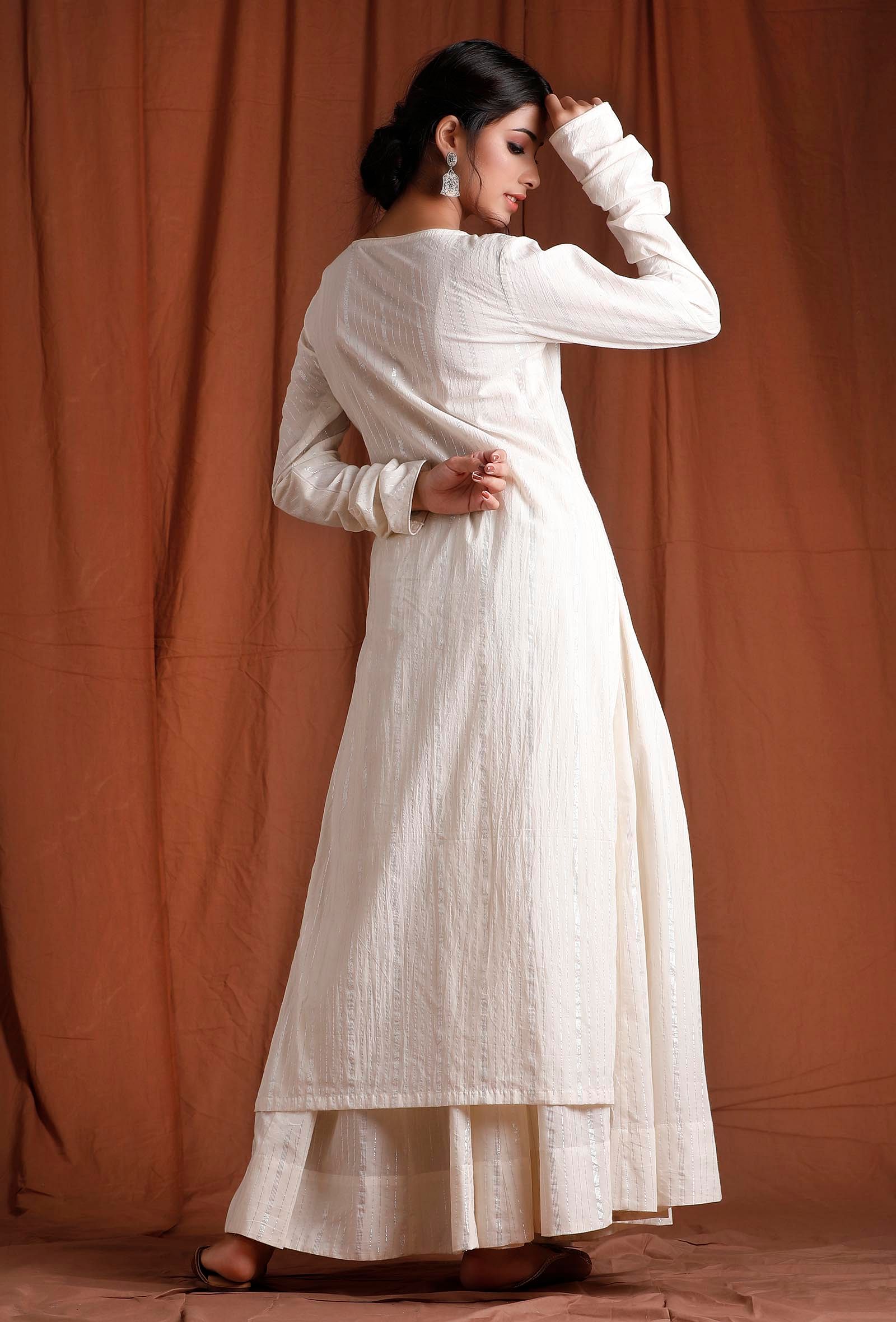 Full Sleeves Ladies Hand Work Kurtis, Size : M, Feature : Comfortable at Rs  250 / Piece in Ahmedabad