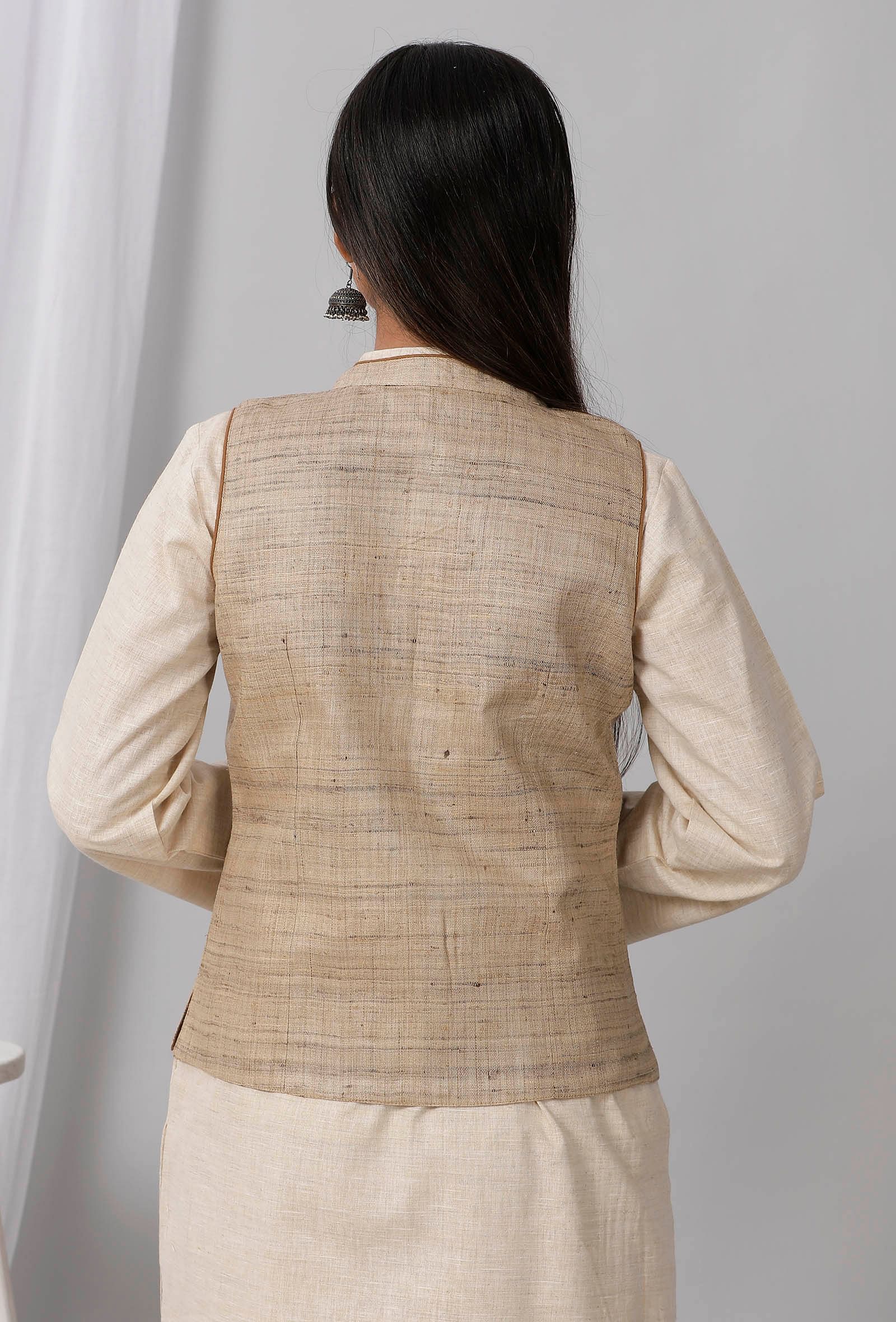 Khadi gram udyog nehru jacket on sale