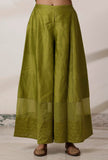 Olive Green Kali Palazzo