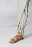 Grey Cotton Dhoti Pants