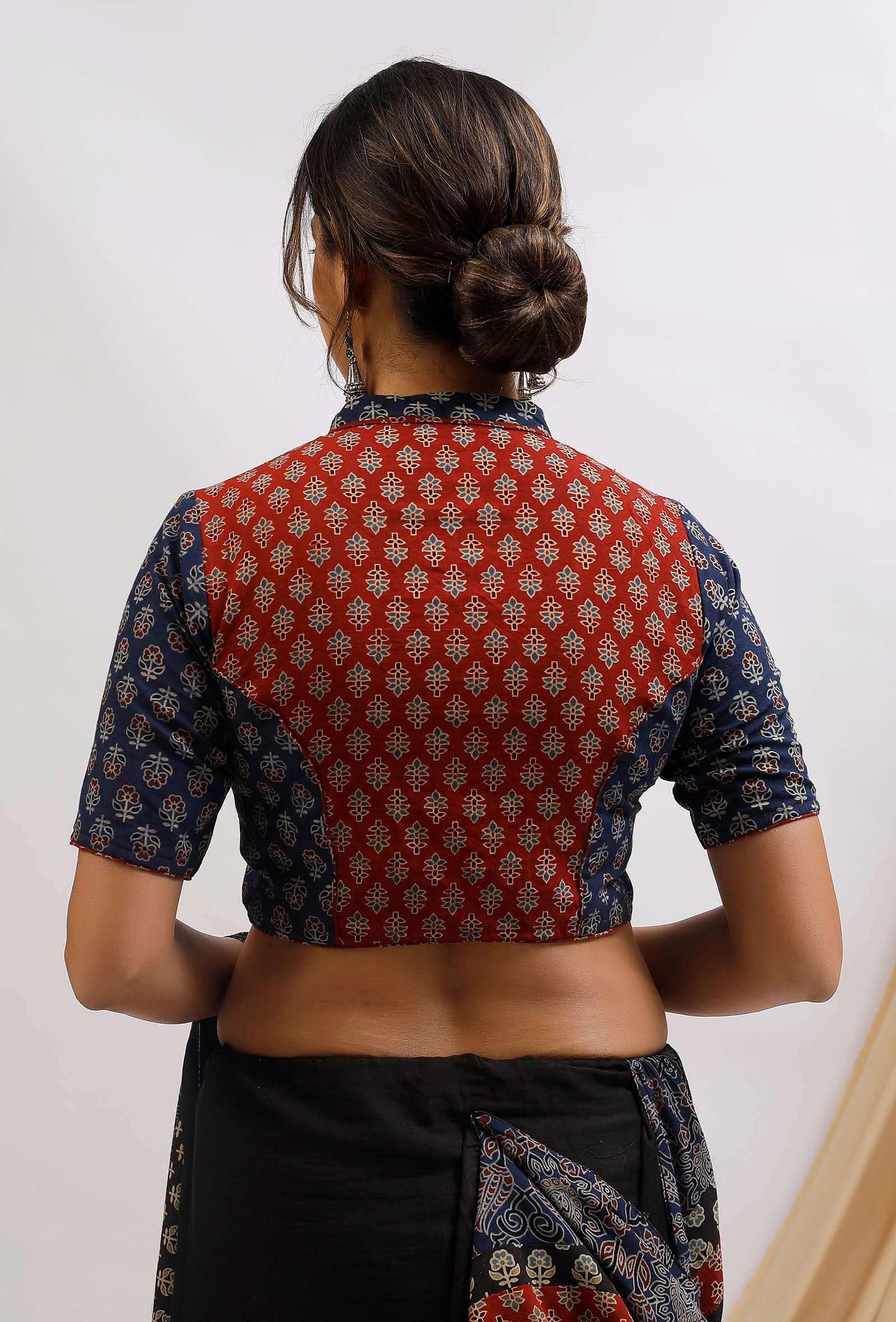 Cotton blouse sales designs 2019