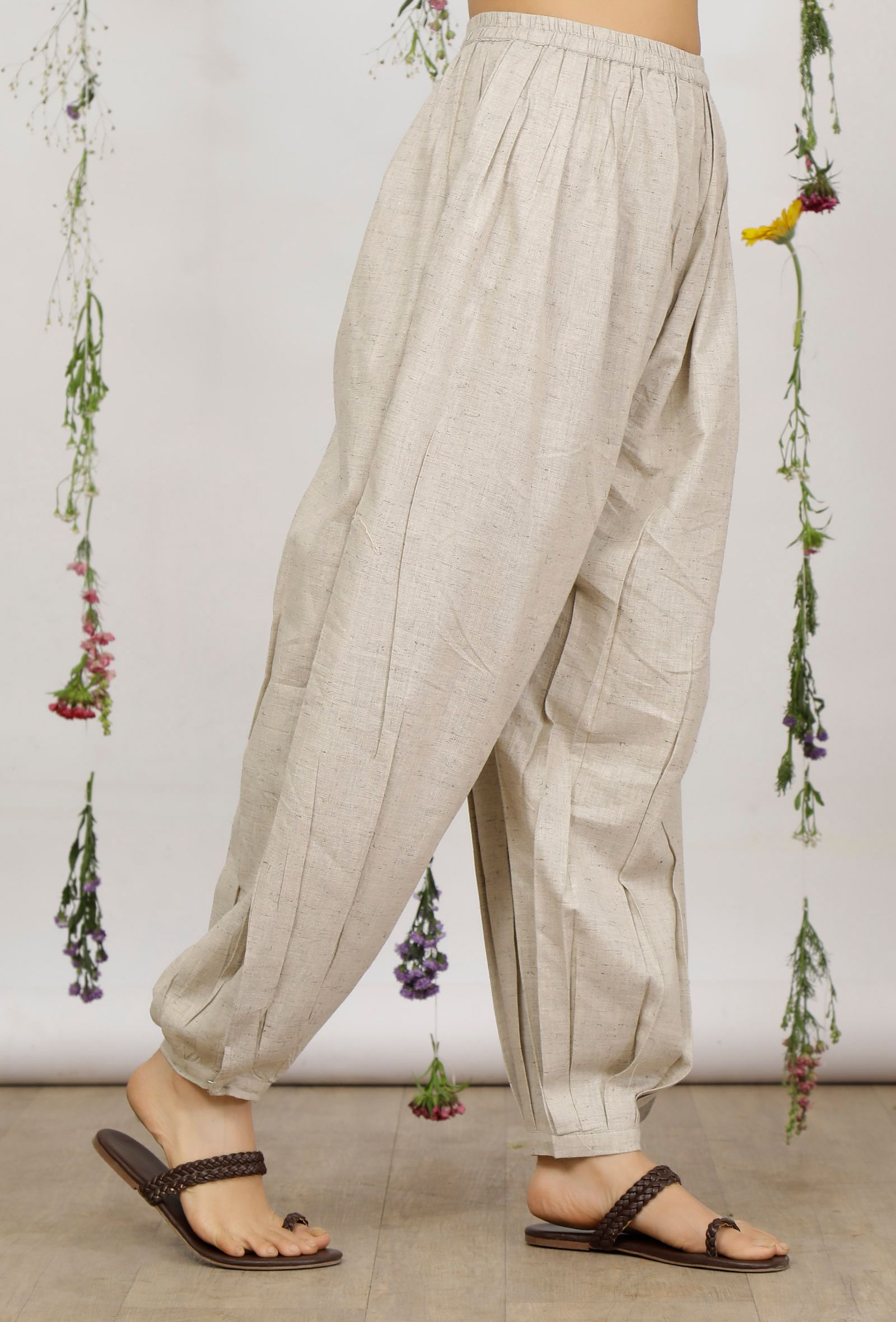 Plain Dark Blue Harem/Yoga Pant For Women - Premium Eco-friendly Cotton,  Waist Size: Free Size at best price in New Delhi
