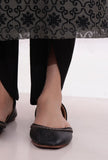 Black Cotton Dhoti Pants