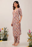 Airi  Floral Chintz Straight Kurta