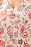 Ambi Floral Chintz Sleeveless Straight Kurta