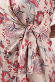 Nadia Floral Chintz Wrap Tunic Dress