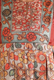 Set Of 2: Damini Box Pleated Kalamkari Kurta Set