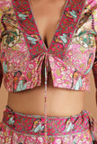 Set Of 2: Anika Allover Kalamkari Lehanga Set