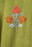 Husk Aari Embroidered Kashmiri Phiran-Free Size