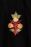 Black Magic Aari Embroidered Kashmiri Phiran-Free Size