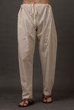 Set of 2: Ivory White Cotton Kurta Pajama