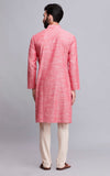 Set of 2: Dusty Pink Cotton Kurta and Pajama