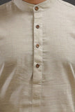 Green Cotton Slim Fit Shirt