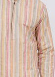 Beige Stripe Kurta