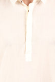 White Cotton Mulmul Kurta & Pant