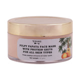 Pulpy Papaya Face Mask with Protein Grits  For All Skin Types