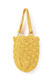 Tuscan Yellow Macrame Tote Bag