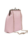 Solid Pink Clutch Bag