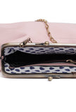 Solid Pink Clutch Bag