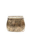 Mia Brass Metal Purse