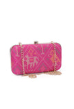 Blush Pink Patola Clutch