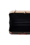 Dani Silk Madhubani Print Rectangular Box Clutch